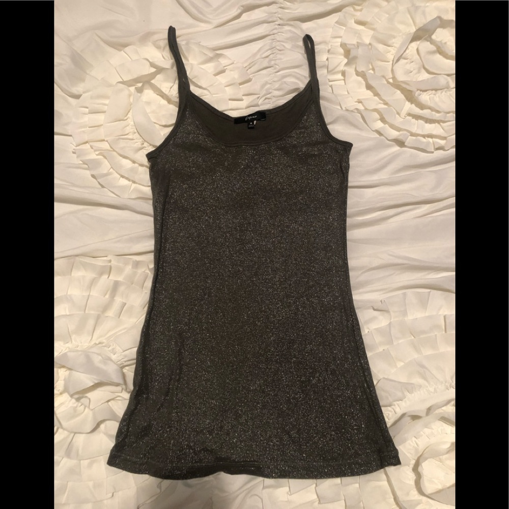 Metallic Green Tank Cami